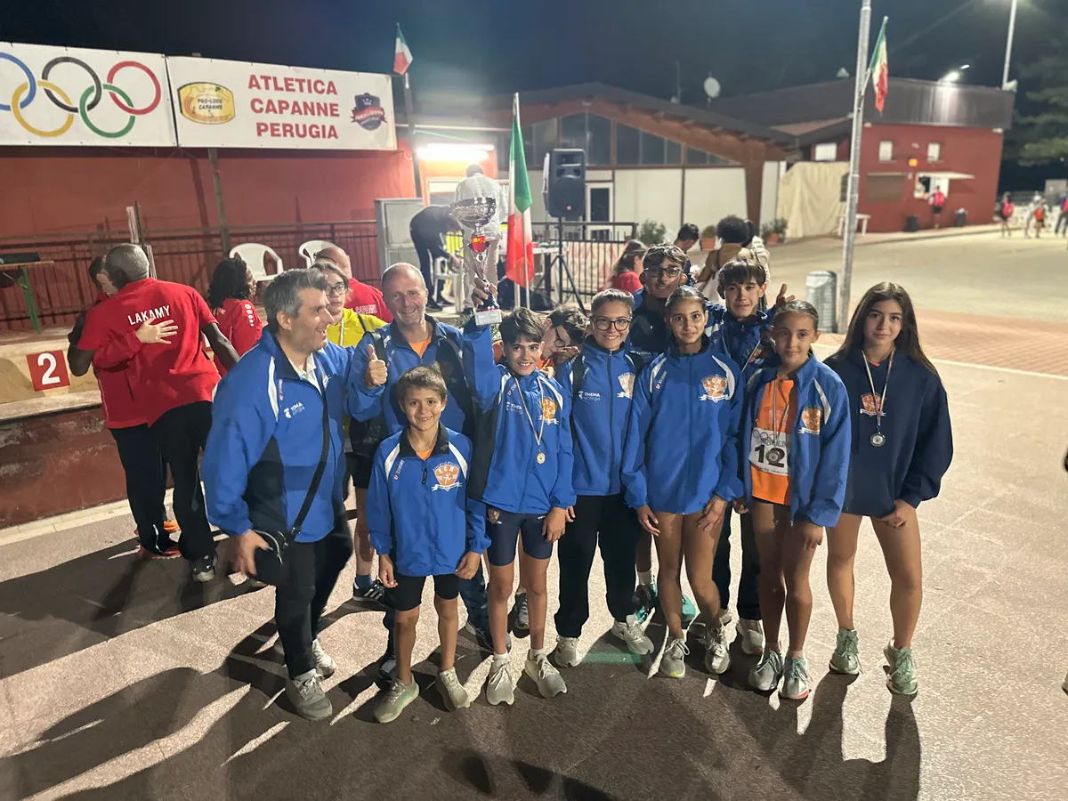 Una pennellata di arancione alle Miniolimpiadi di Capanne