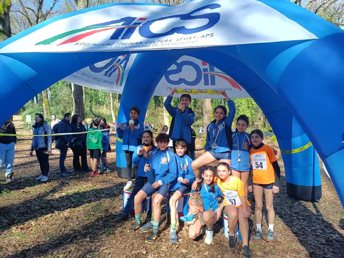 Frosinone: ECM si prende tutto al Campionato Nazionale AICS di Corsa Campestre