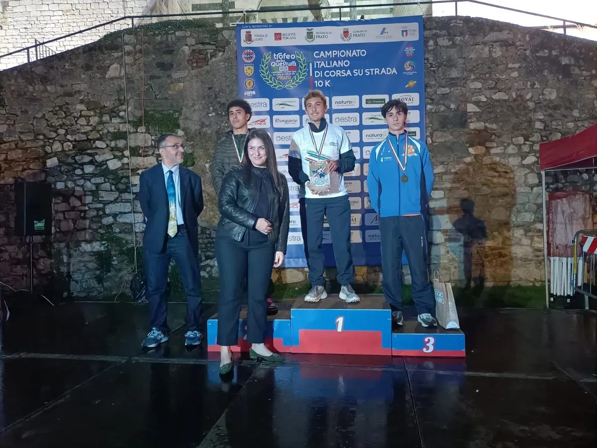 Giacomo Bellillo bronzo agli Italiani di Prato