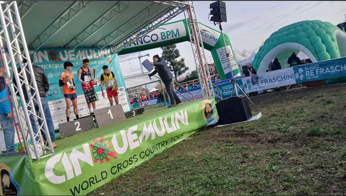 Giacomo Bellillo, argento alla Cinque Mulini